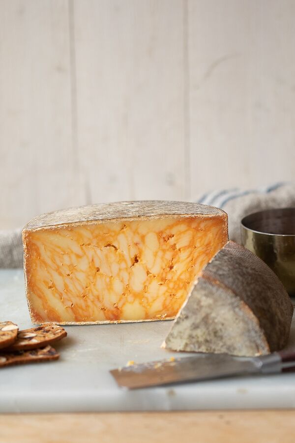 Cornish Smuggler cheese on cheese board
